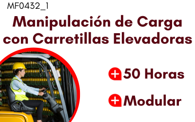 MF0432_1–Manipulación de cargas con carretillas elevadoras (50 horas)