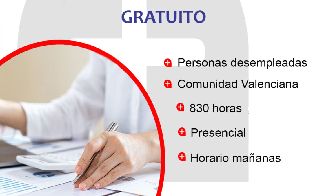 ADGD0308: Actividades de gestión administrativa (830H)